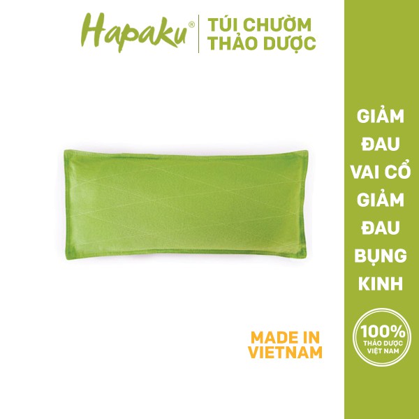 Gối Đa Năng HAPAKU Chườm Nóng Lạnh Giảm Nhức Mỏi Lưng, Vai Gáy Giảm Đau Bụng Kinh Size Lớn