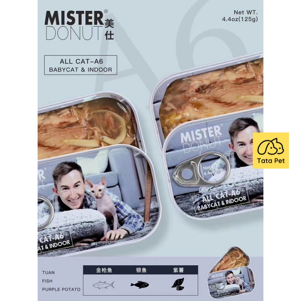 Pate cho mèo cao cấp - Pate MISTER DONUT A