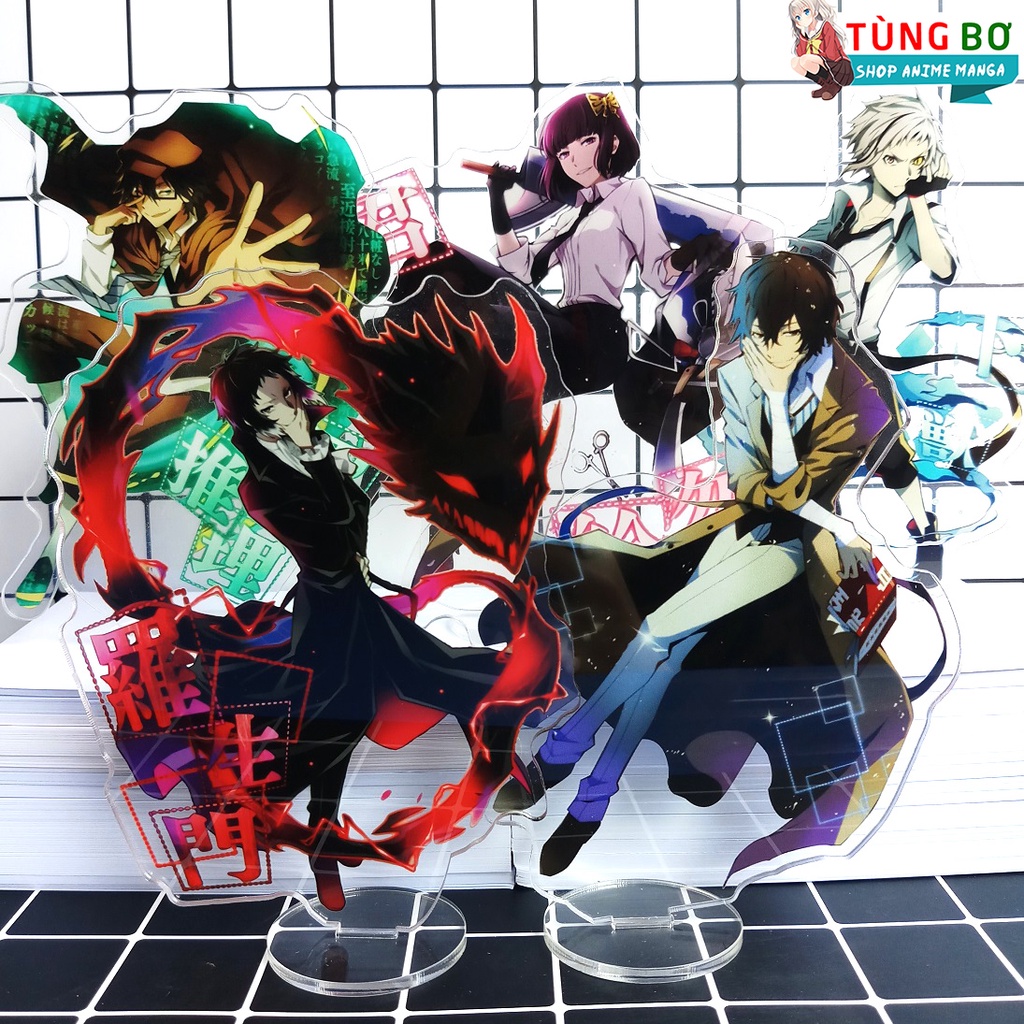 [Standee] Tượng Mica Anime Bungou Stray Dogs