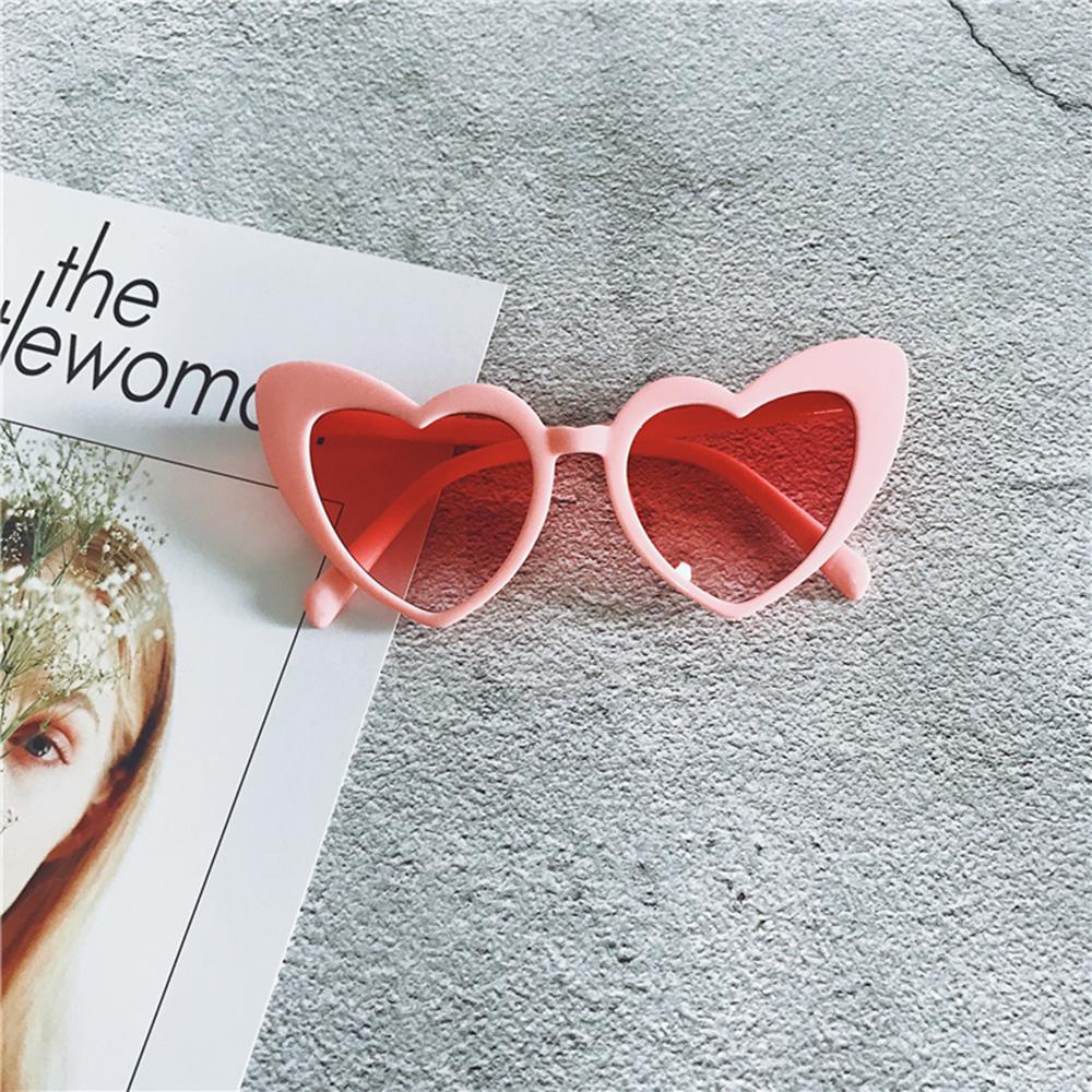Kính Mát Hình Trái Tim Thời Trang Cho Nữ