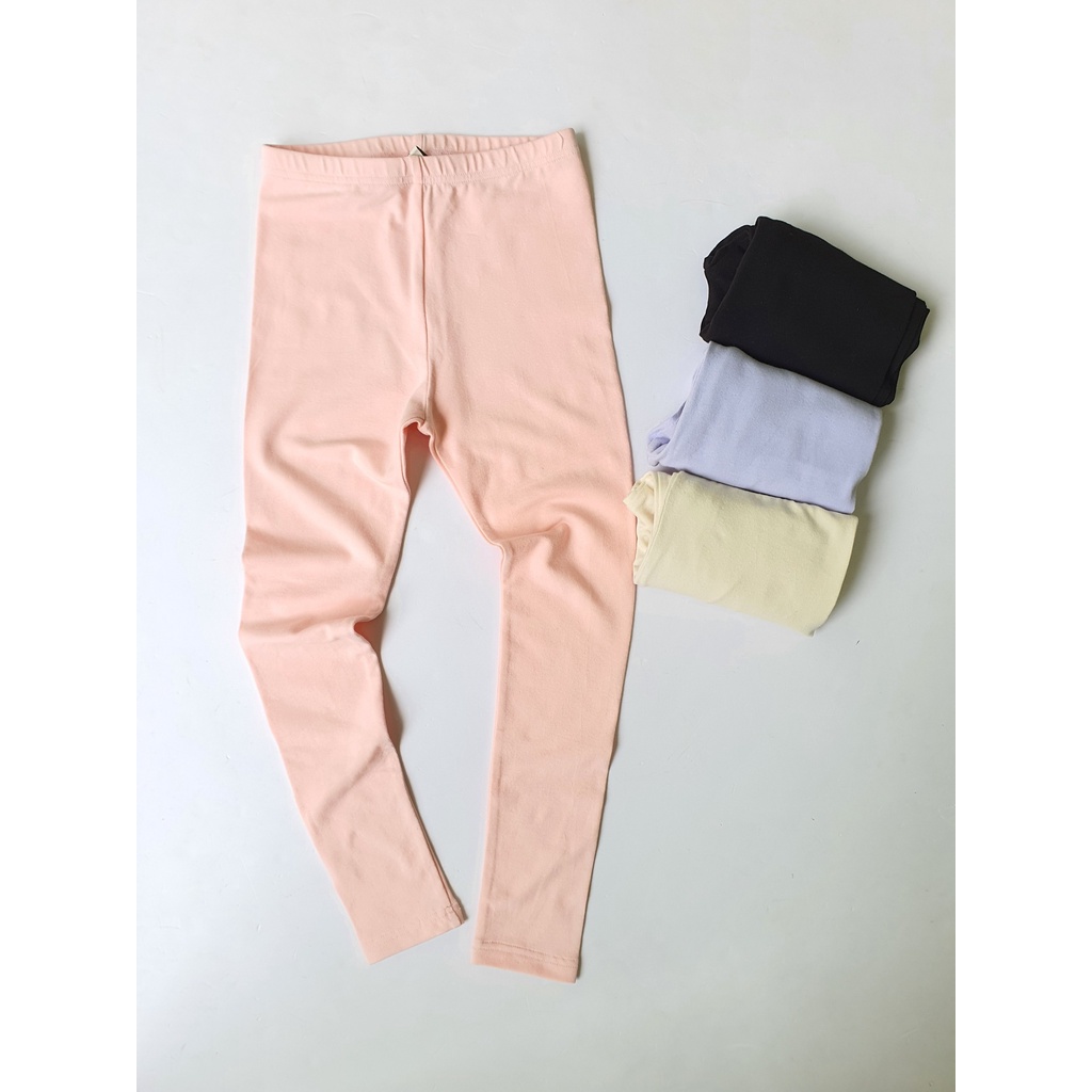 Quần legging dài cotton Beemon 4 màu BG