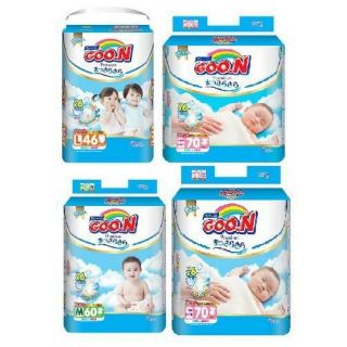 Bỉm quần và  dán goon premium size s64/m56/l50/xl46/m60/l46/xxl42/xxl36/xxxl26