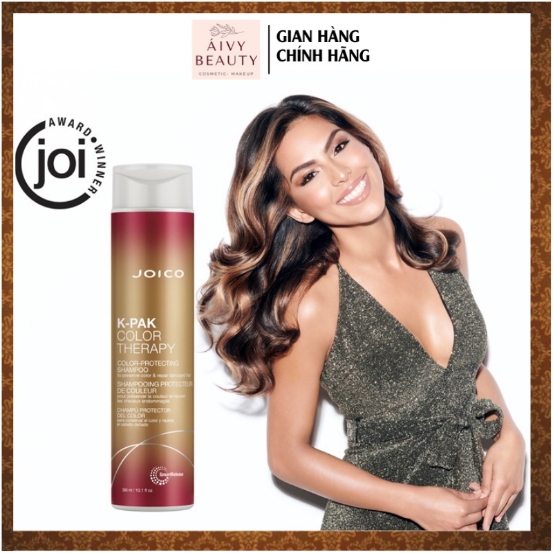 Dầu Gội Phục Hồi Hư Tổn Giữ Màu Tóc Nhuộm JOICO KPAK Color Therapy Shampoo 300ml