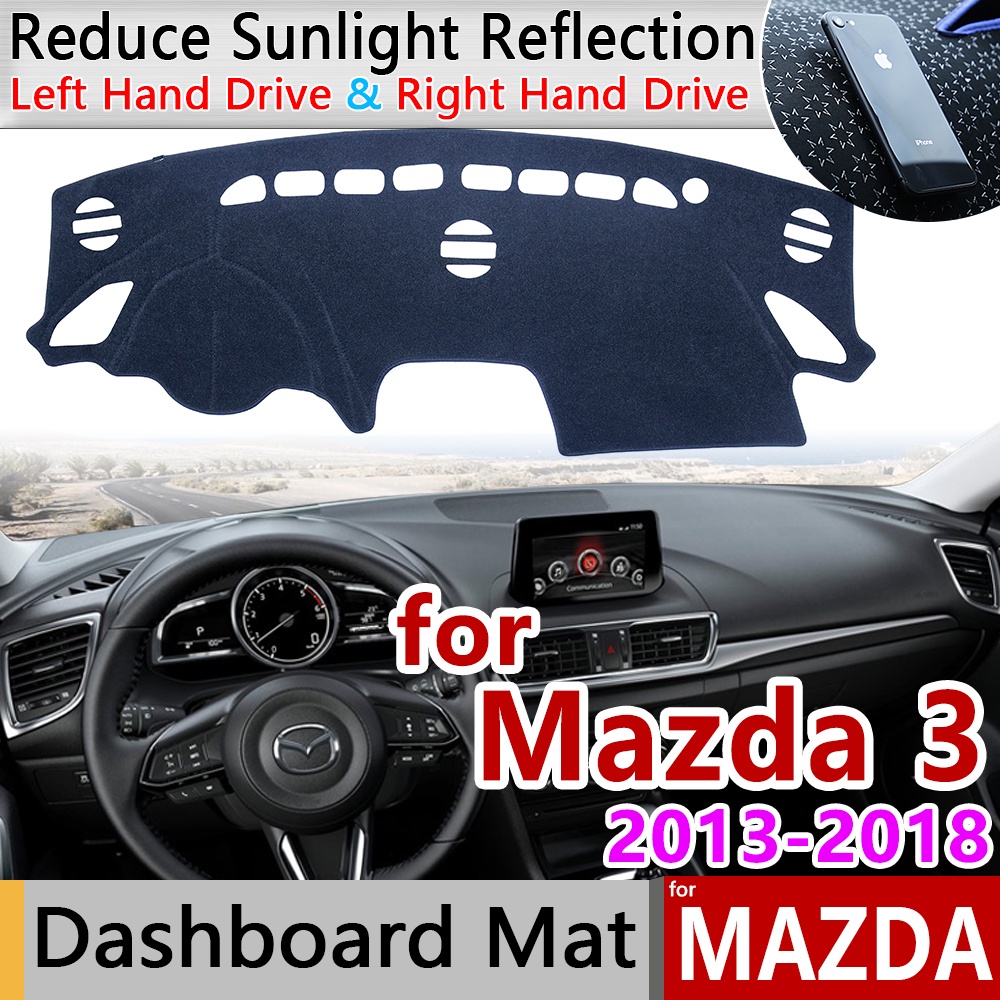Thảm Lót Bảng Điều Khiển Chống Trượt Cho Mazda 3 BM BN 2013~2018 Axela Mazda3 2015 2016 2017