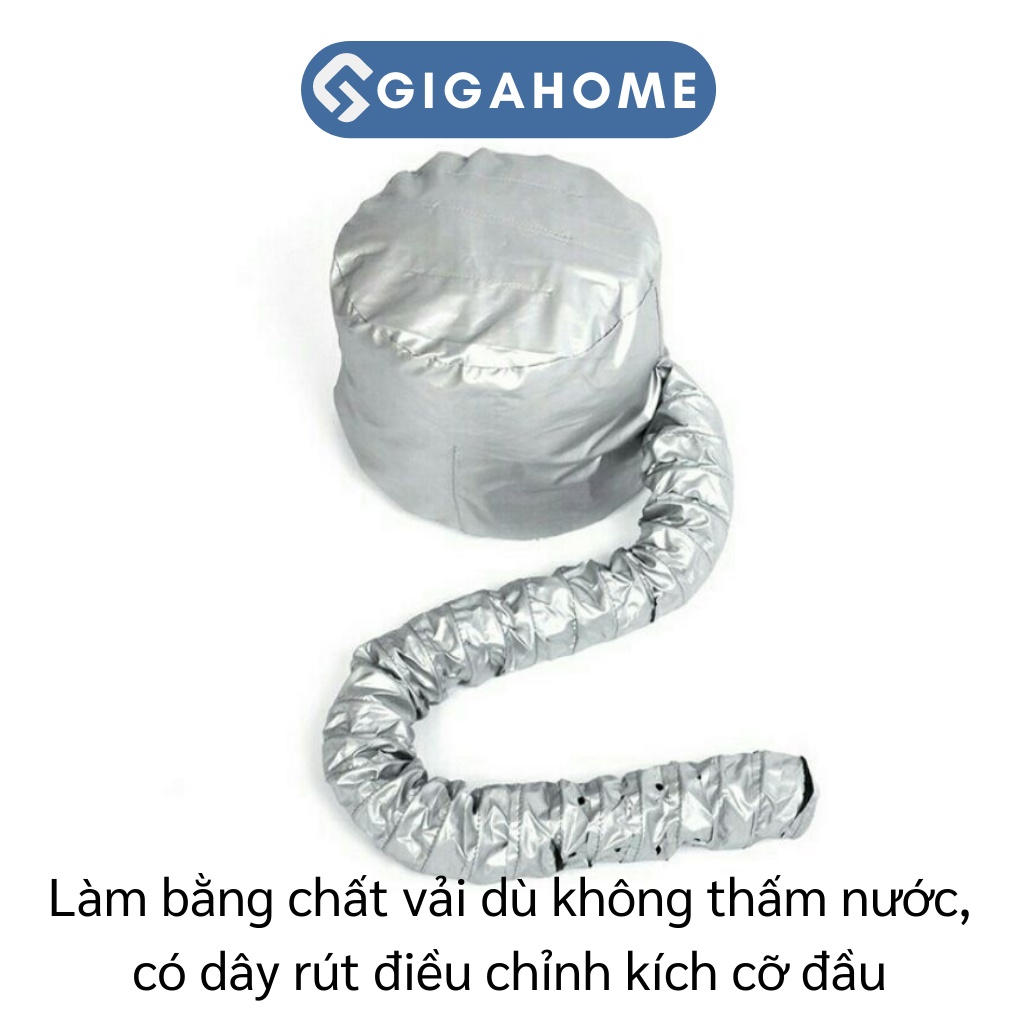 Mũ Hấp Dầu Chăm Sóc Tóc Bằng Máy Sấy GIGAHOME Vải Dù Không Thấm Nước 6068