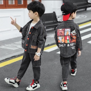 Combo quần áo Thu đông hàng QCCC cho bé trai