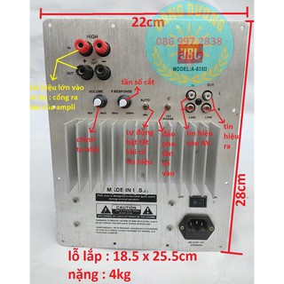 MẠCH CÔNG SUẤT LOA SUB BL - 2 SÒ NGUỒN XUYẾN