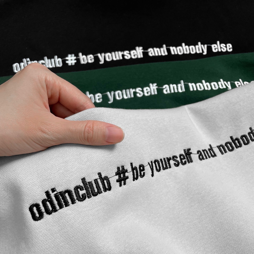 Áo Hoodie Oversize ODIN CLUB Be Yourself, Áo hoodie form rộng nam nữ ODIN, Local Brand ODIN CLUB