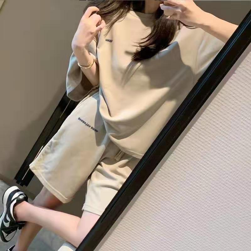 Bộ Đùi Nam Nữ Form Rộng Hàn Quốc Tổ Ong Chữ Ngực - Bộ Đùi Tay Lỡ  Dày Mịn Thoáng Mát Thiết Kế  Kiểu Dáng Năng Động