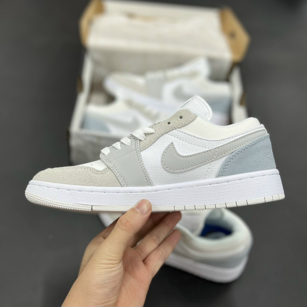 Giày jordan 1 cổ thấp hàng cao cấp, Giày jd1 các màu đen trắng low bản đẹp full size 36-43 hot hit 2022 full box bill