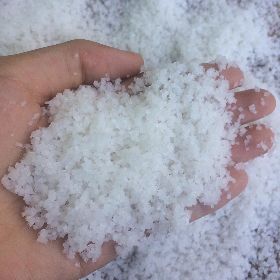 Muối biên hạt thô không tinh chế túi 1kg