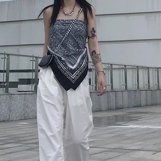 Khăn turban lụa vuông hoa văn size 90cm - Maben