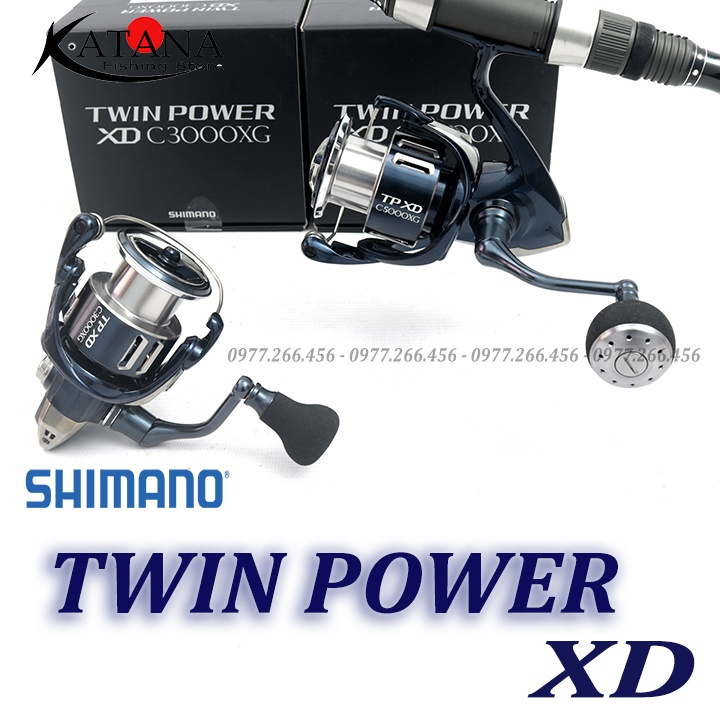 Máy câu Shimano Twin Power XD - bản mới nhất 2021