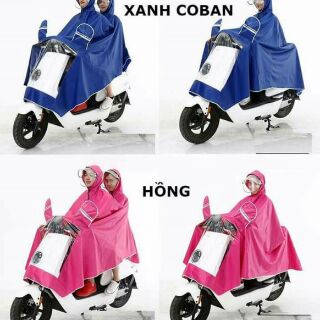 ÁO MƯA 2 ĐẦU CÓ KÍNH CHE CAO CẤP