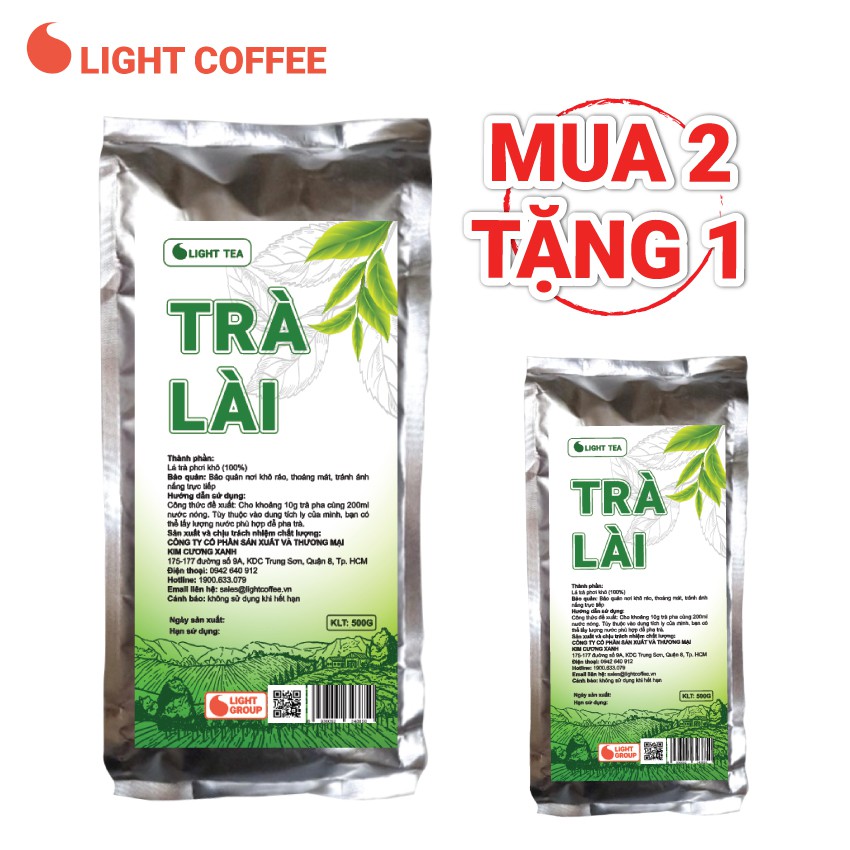 Trà Lài Hoàng Cung nguyên liệu pha chế thức uống Light Coffee - Gói 500gr