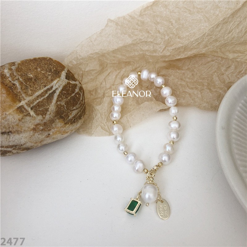 Lắc Tay Eleanor Đính Đá Xanh Vuông Cho Nữ - SP002477 | BigBuy360 - bigbuy360.vn