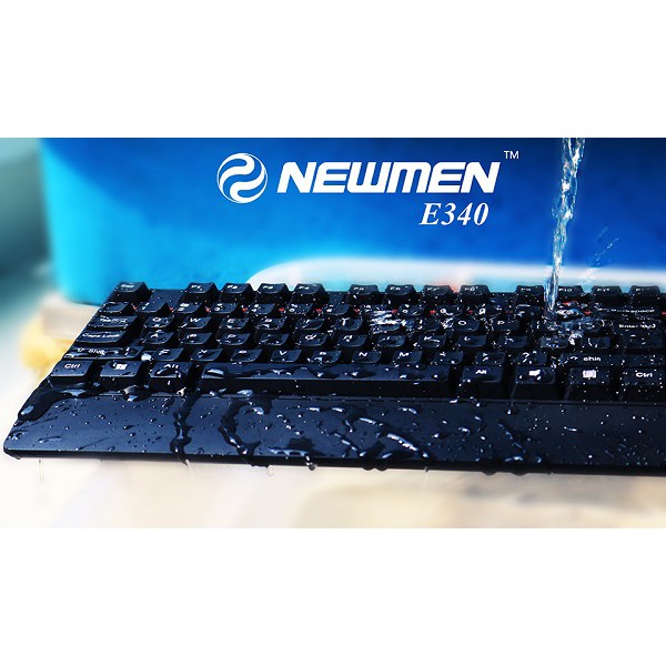 ✔️HOT✔️ Bàn Phím Có Dây Newmen E340 USB ✔️ Bàn Phím Chính Hãng Chống Nước ✔️  Newmen Bảo Hành 24 Tháng ✔️