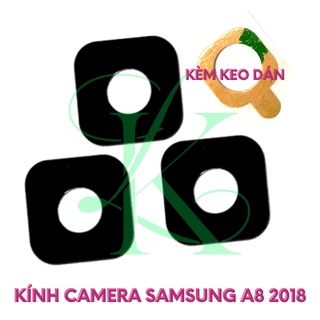 Kính camera thay thế cho SA A8 2018 kèm keo dán