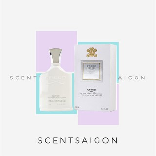 Nước hoa Creed Silver Mountain Water và Himalaya tester 10ml