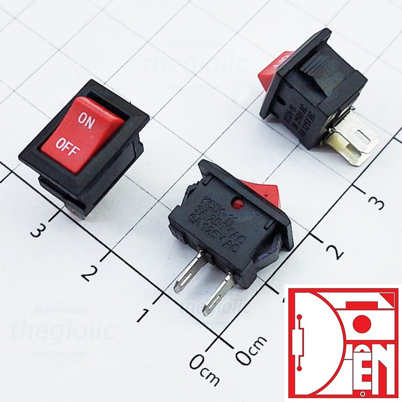 Công tắc KCD 1 6A-250VAC 10A-125VAC