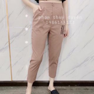 Quần baggy chất đũi xước Thái