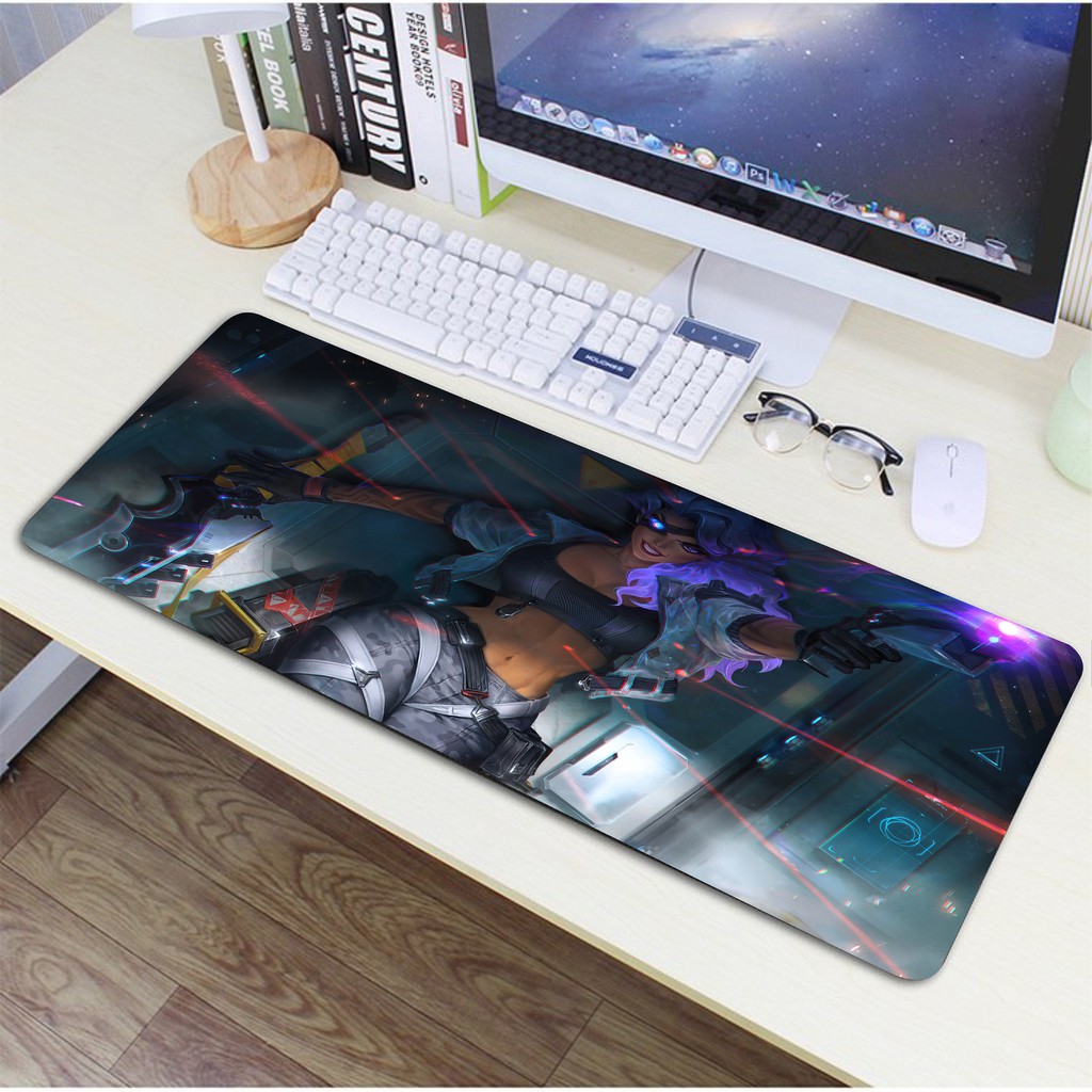 Bàn Di Chuột Cỡ Lớn - Lót Chuột / Pad in hình LOL 112-120 Chuột Chống Nước EZPC000000
