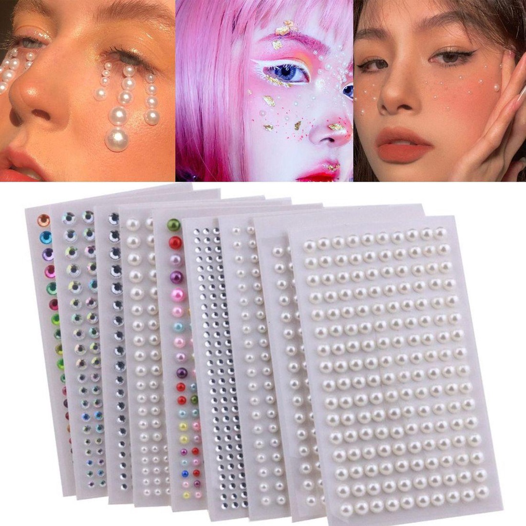 Sticker 3D Dán Móng Kích Thước 3 / 4 / 5 / 6mm|Kim Cương Giả Dán Trang Trí