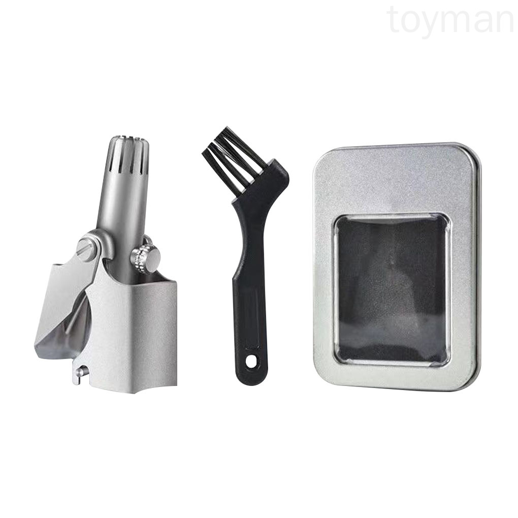 [Hàng mới về] Dụng cụ cắt tỉa lông mũi thủ công bằng thép không gỉ cao cấp