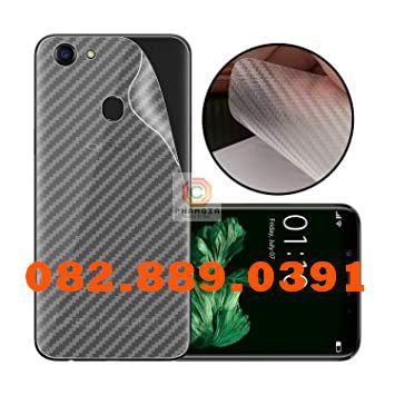 Miếng dán mặt lưng skin carbon Oppo F5/ F5 Youth