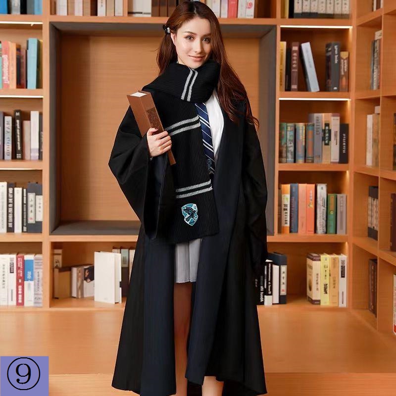 Khăn Choàng Cổ Harry Potter Gryffindor Siêu Dày Giữ Ấm Bốn Mùa Phong Cách Đại Học Cho Nam Và Nữ Siege Hogwart