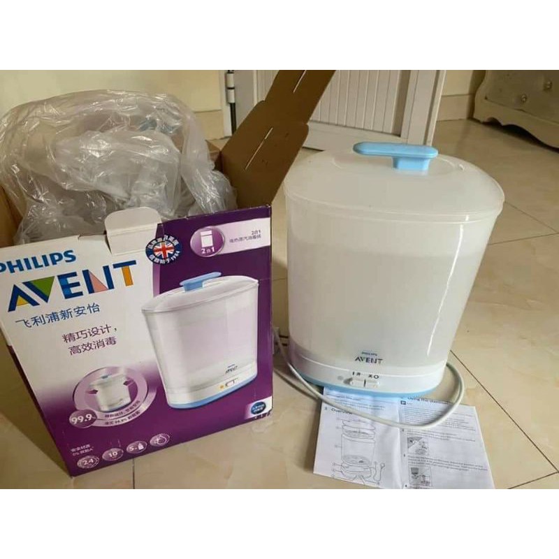 máy tiệt trùng hơi nước 2in1