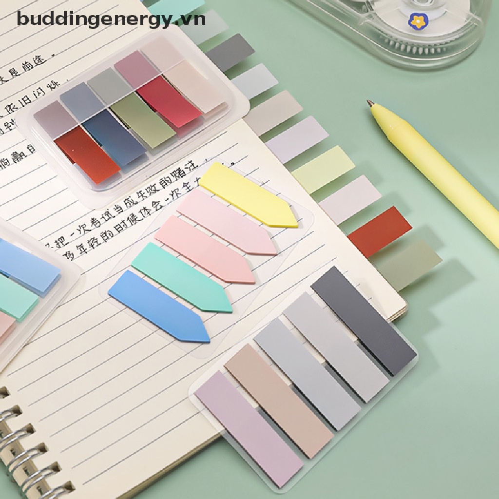 Bộ 100 tờ giấy dán ghi chú nhiều màu bắt mắt