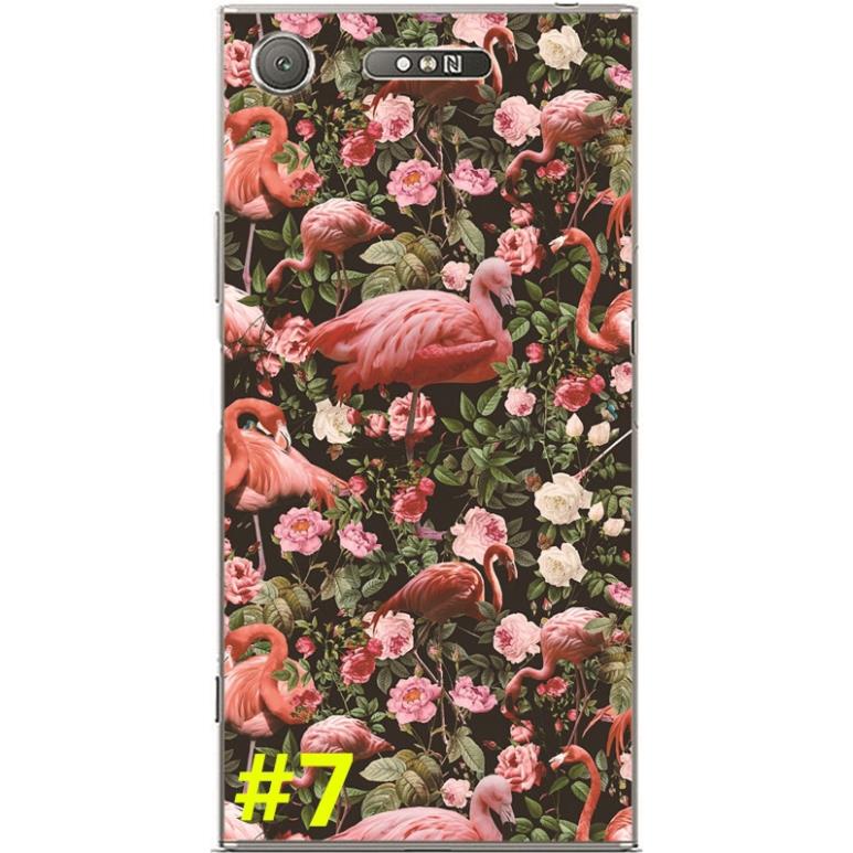Ốp lưng Sony Xz1 in hình hồng hạc hoạt hình