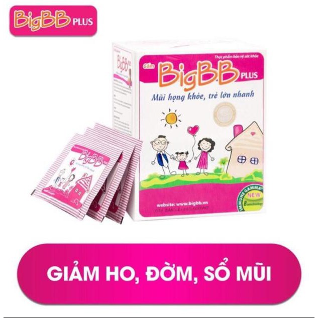 Cốm BigBB Plus_ mũi họng khỏe, trẻ lớn nhanh