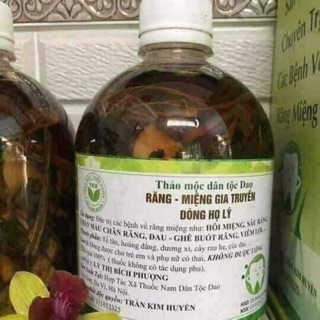 Nước súc miệng kháng khuẩn, viêm họng, sâu răng , hôi miệng, nhiệt miệng,..