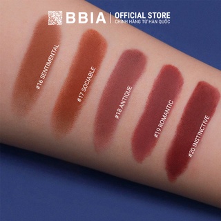 Son Thỏi Lì Bbia Last Lipstick Version 4 (5 Màu) 3.5g - Bbia Official Store