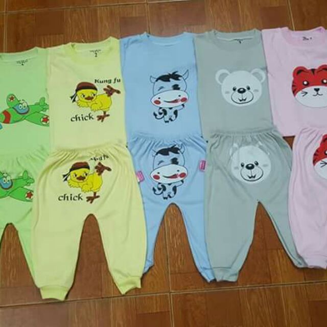 Set 5 bộ nỉ cotton
