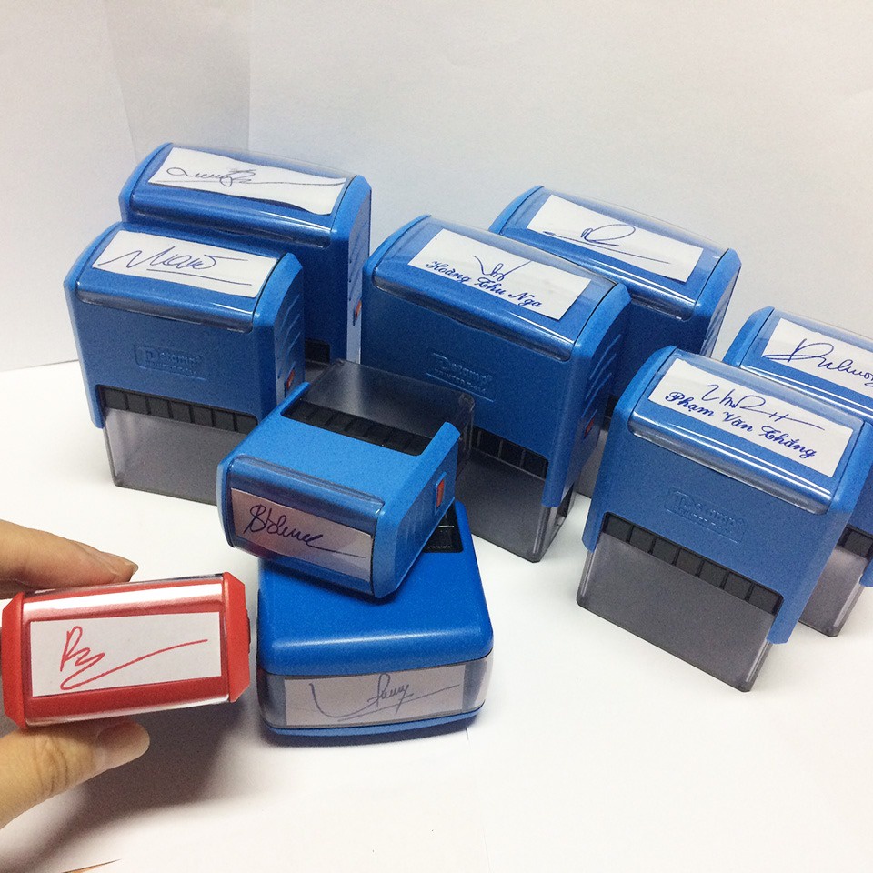 DẤU CHỮ KÝ  + TÊN