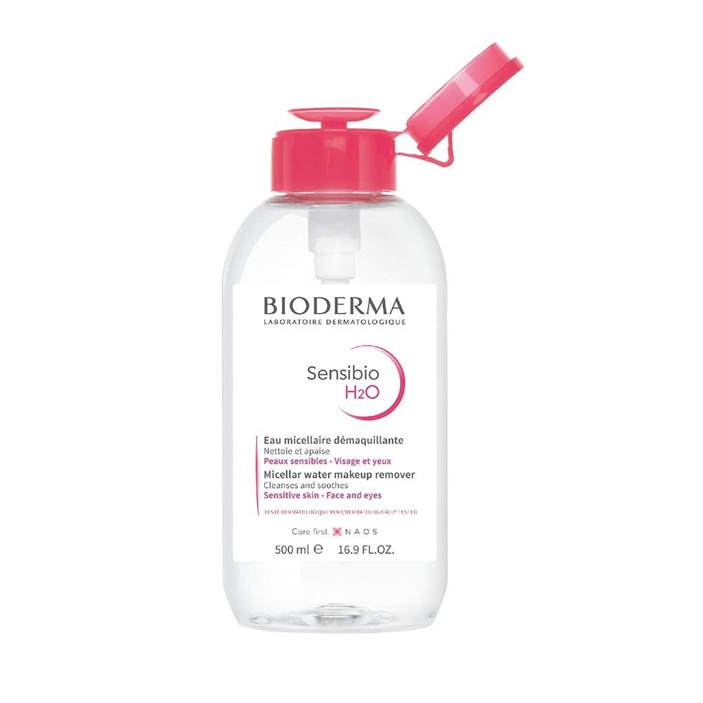 [CHUẨN AUTH]♠Nước Tẩy Trang Bioderma Pháp H2O Xanh♠Hồng 500ML ♠Nắp Nhấn♠ | BigBuy360 - bigbuy360.vn
