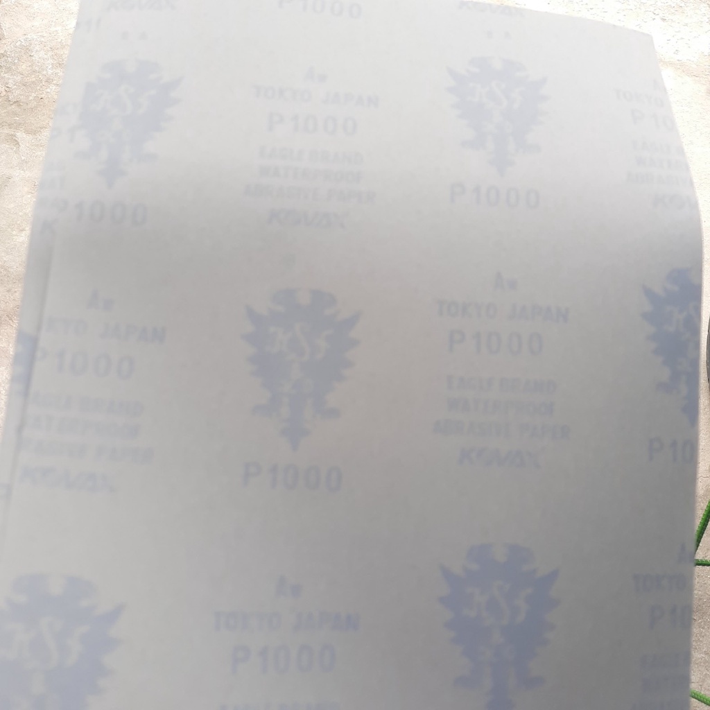 giấy giáp nhật, giấy nhám Kovax chịu nước P100, P320, P800, P1000, P1500, P2000( giá 1 tờ/ loại)