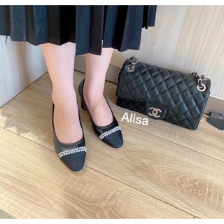 (SALE) Guốc 6p 2 màu - ALISA