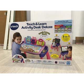VTech Touch and Learn Activity Desk Deluxe - Bộ đồ chơi trẻ em Mỹ