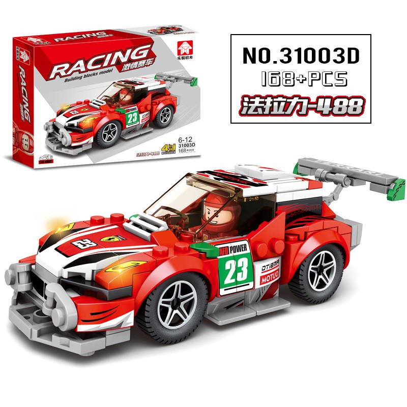 Đồ chơi lego lắp ráp xe đua / racing building block