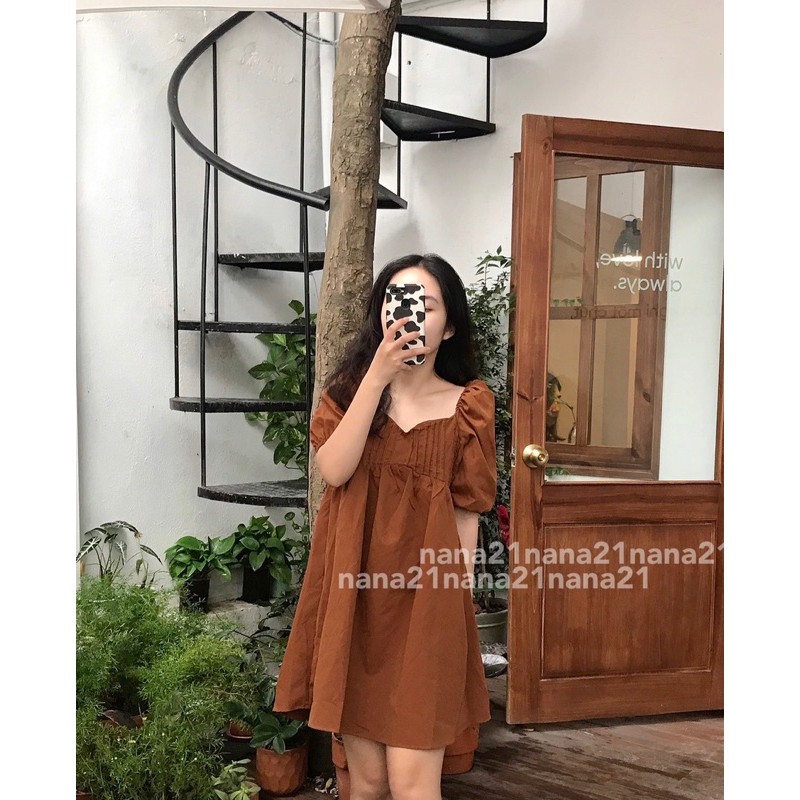 Váy babydoll tay bo | BigBuy360 - bigbuy360.vn