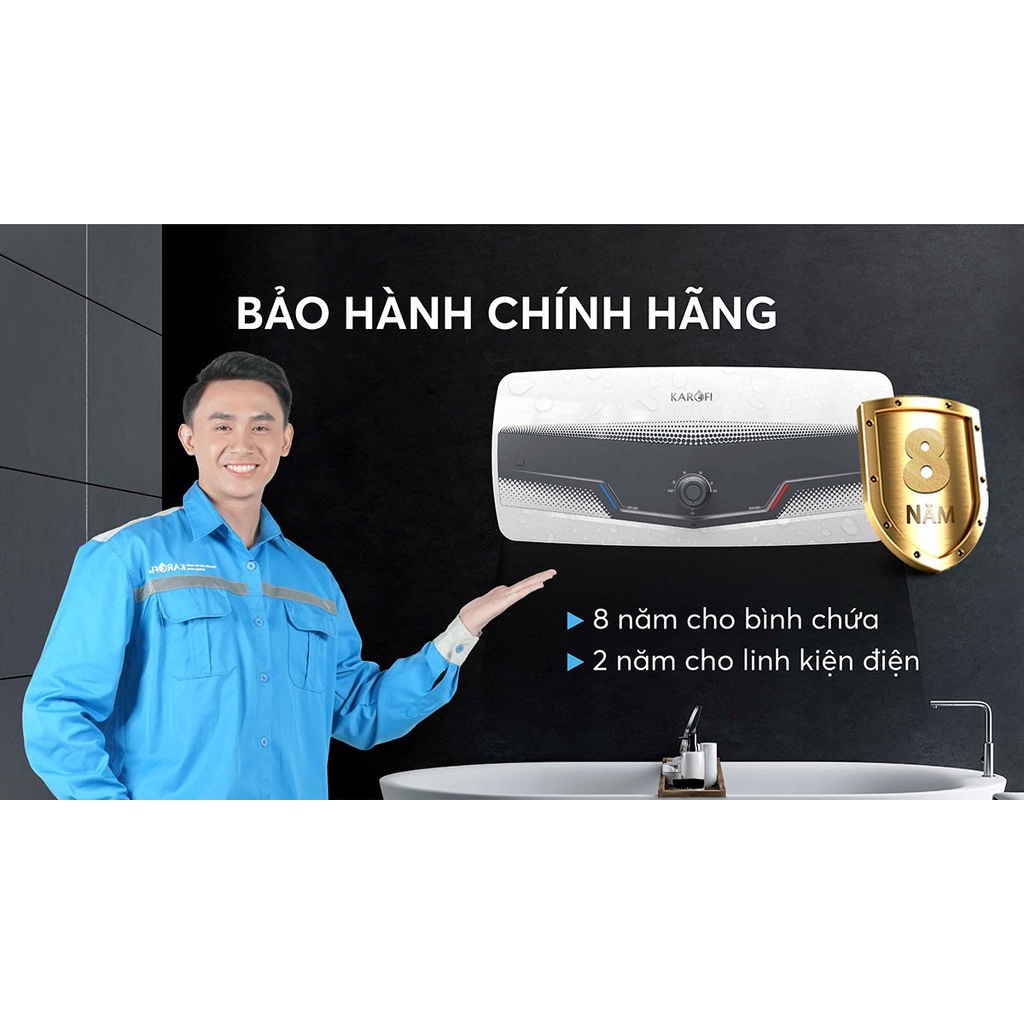 BÌNH NÓNG LẠNH KAROFI KBO-R200