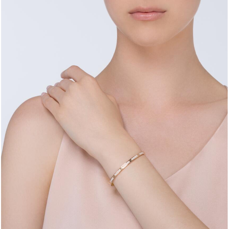 Vòng tay thời trang đính kim cương vàng hồng kèm tua vít & hộp | BigBuy360 - bigbuy360.vn