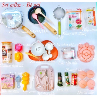 Set Dụng Cụ Ăn Dặm Ăn Dặm Cho Bé