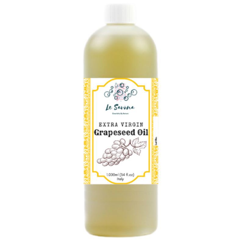 Dầu Hạt Nho 1 Lit Nguyên Chất - Extra Virgin Grape Seed Oil 1 Lit SavonA