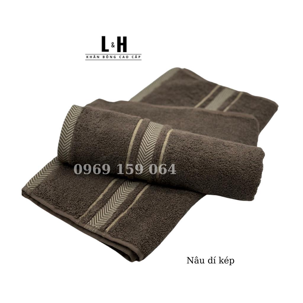 Khăn tắm, khăn lau đầu SongWol cỡ trung, kt 40x80cm