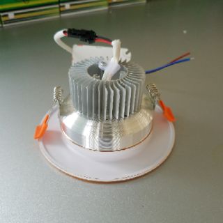 Đèn Led âm trần  viền vàng 7w